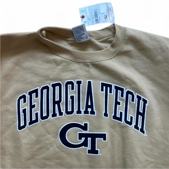Georgia Tech Gold Men's Sweater - Picture 2 of 5